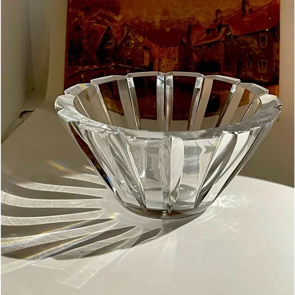 💥⚜Orrefors Sweden leaded crystal bowl - Picture 1 of 3